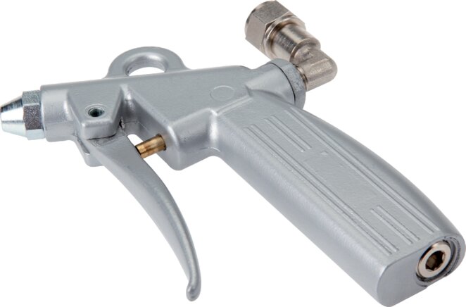 Exemplary representation: Aluminium blowgun with short nozzle for hose balancer