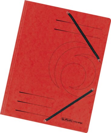 Exemplary representation: Corner folder (red)