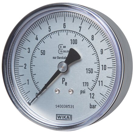 Exemplary representation: Pressure gauge for manual tyre inflator, type HRFGS MANO