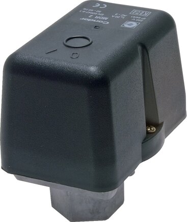 Exemplary representation: Pressure switch for compressors (diaphragm pressure switch), MDR 2