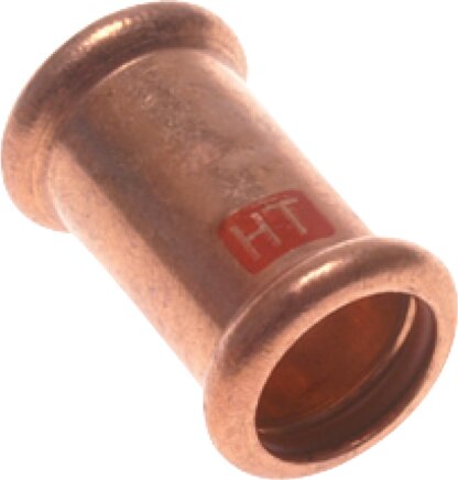 Exemplary representation: Sleeve with internal press end copper / copper alloy
