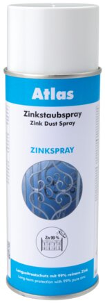 Exemplary representation: Zinc spray (spray can)