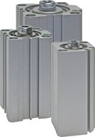 Kompaktzylinder doppeltwirkend mit Magnetkolben, Eco-Line (Auslaufartikel)